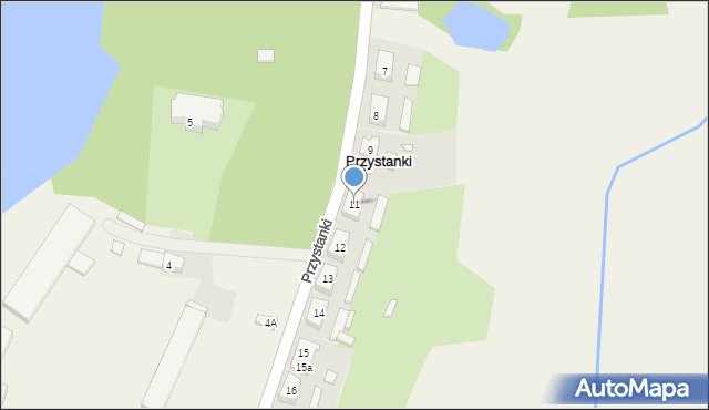 Przystanki, Przystanki, 11, mapa Przystanki