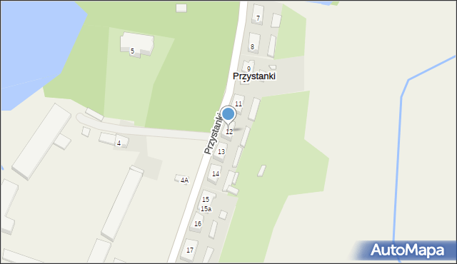 Przystanki, Przystanki, 12, mapa Przystanki