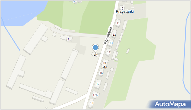 Przystanki, Przystanki, 4A, mapa Przystanki