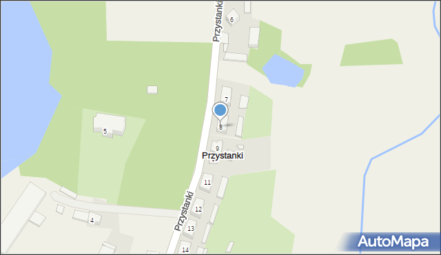 Przystanki, Przystanki, 8, mapa Przystanki