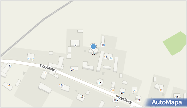 Przystawy, Przystawy, 11, mapa Przystawy