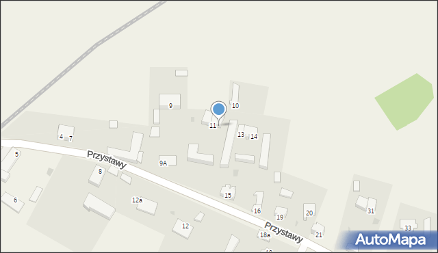 Przystawy, Przystawy, 11a, mapa Przystawy