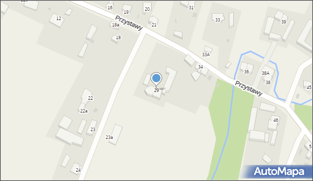 Przystawy, Przystawy, 29, mapa Przystawy