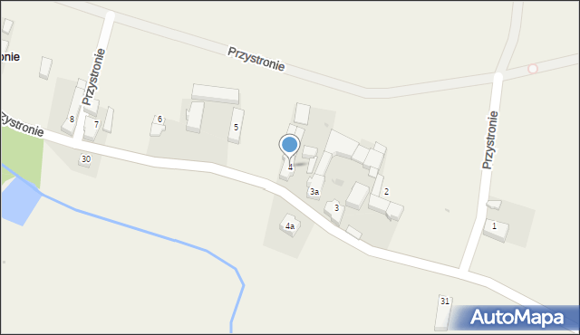 Przystronie, Przystronie, 4, mapa Przystronie