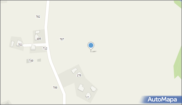 Przyszowa, Przyszowa, 816, mapa Przyszowa