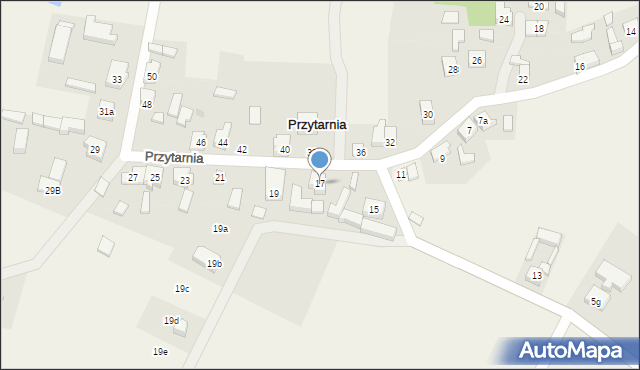 Przytarnia, Przytarnia, 17, mapa Przytarnia