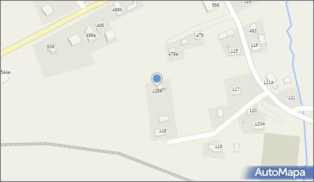 Przytkowice, Przytkowice, 118a, mapa Przytkowice