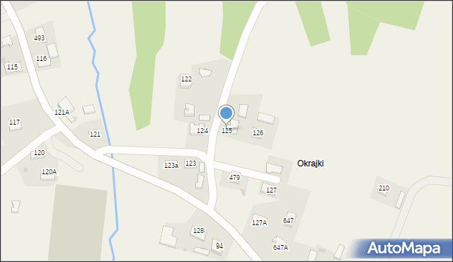 Przytkowice, Przytkowice, 125, mapa Przytkowice