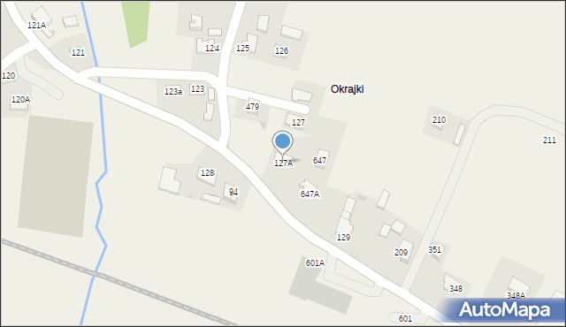 Przytkowice, Przytkowice, 127A, mapa Przytkowice
