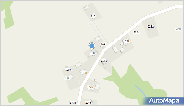 Przytkowice, Przytkowice, 139, mapa Przytkowice