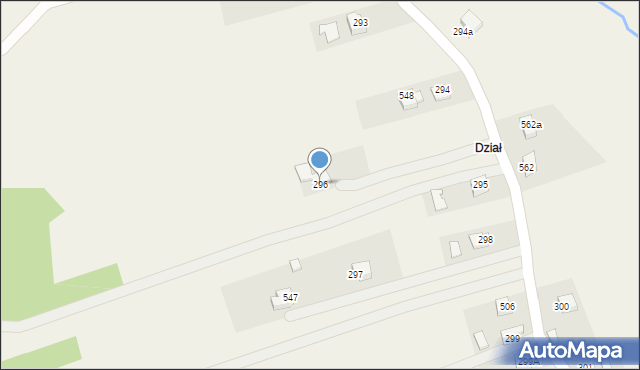 Przytkowice, Przytkowice, 296, mapa Przytkowice