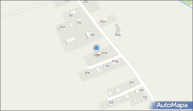 Przytkowice, Przytkowice, 303B, mapa Przytkowice