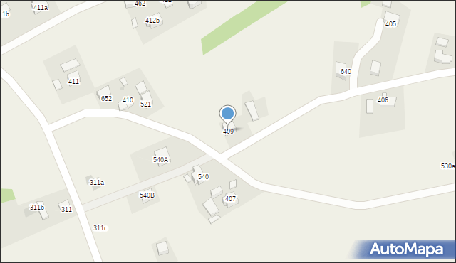 Przytkowice, Przytkowice, 409, mapa Przytkowice