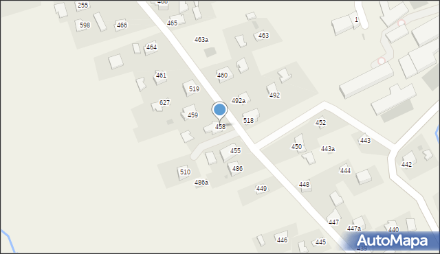 Przytkowice, Przytkowice, 458, mapa Przytkowice