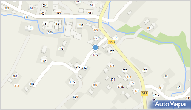 Przytkowice, Przytkowice, 477a, mapa Przytkowice
