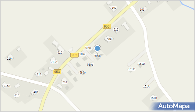 Przytkowice, Przytkowice, 589b, mapa Przytkowice