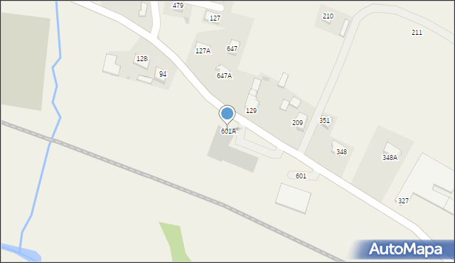 Przytkowice, Przytkowice, 601A, mapa Przytkowice