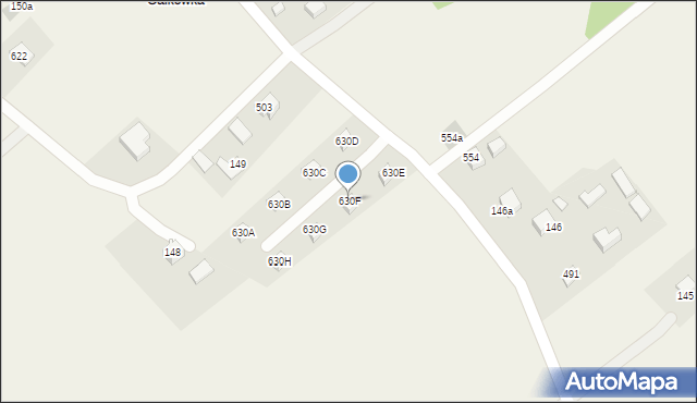 Przytkowice, Przytkowice, 630F, mapa Przytkowice