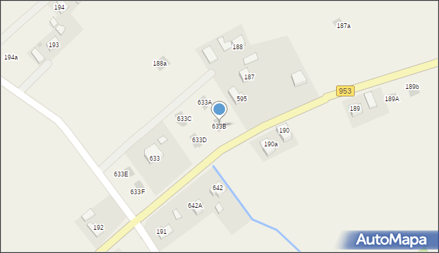 Przytkowice, Przytkowice, 633B, mapa Przytkowice