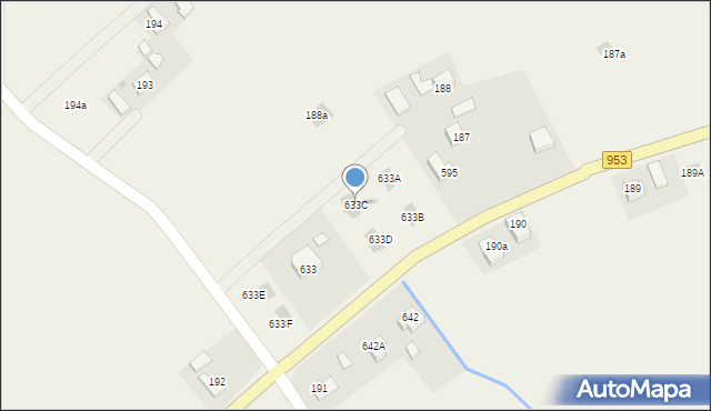 Przytkowice, Przytkowice, 633C, mapa Przytkowice