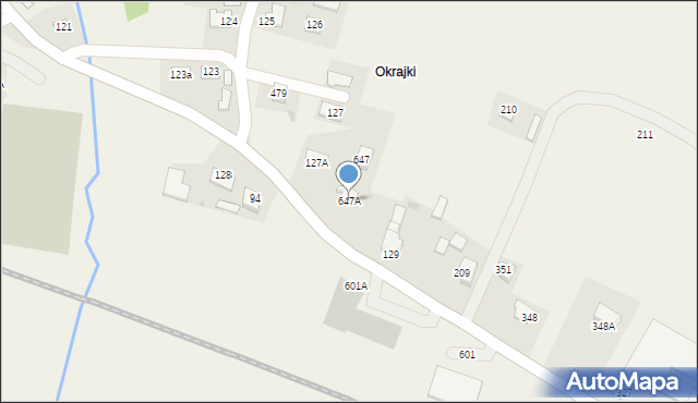 Przytkowice, Przytkowice, 647A, mapa Przytkowice