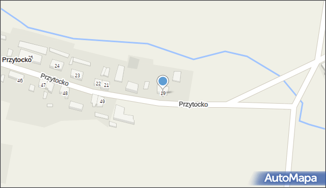 Przytocko, Przytocko, 19, mapa Przytocko