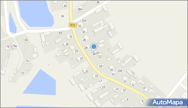 Przytoczno, Przytoczno, 24, mapa Przytoczno