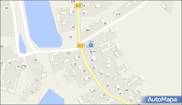 Przytoczno, Przytoczno, 30, mapa Przytoczno