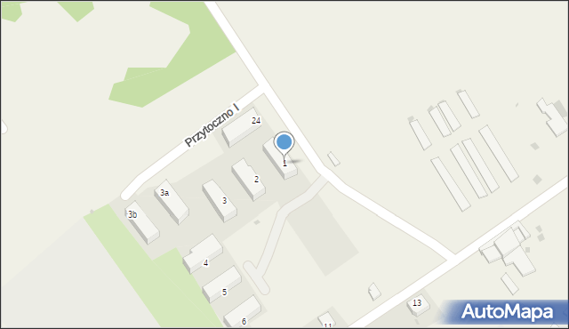 Przytoczno, Przytoczno I, 1, mapa Przytoczno