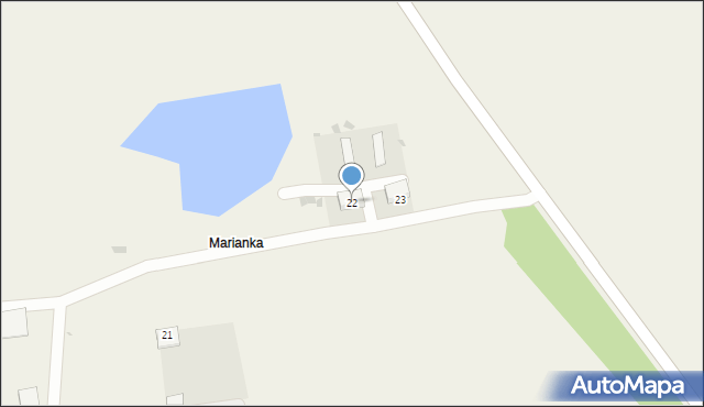 Przytoczno, Przytoczno I, 22, mapa Przytoczno