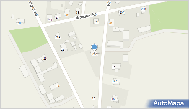 Przywsie, Przywsie, 25A, mapa Przywsie