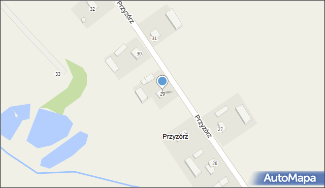 Przyzórz, Przyzórz, 29, mapa Przyzórz