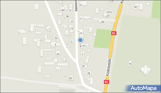 Pułtusk, Przemiarowska, 4, mapa Pułtusk