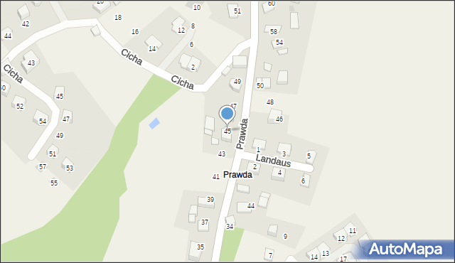 Raciborowice, Prawda, 45, mapa Raciborowice