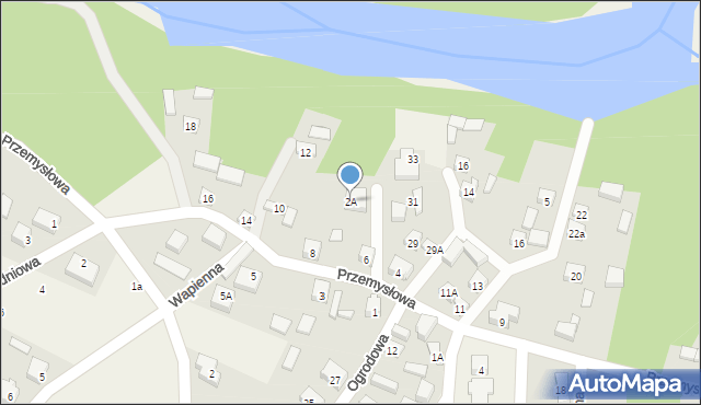 Raciszyn, Przemysłowa, 2A, mapa Raciszyn