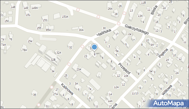 Radom, Przejazd, 4, mapa Radomia