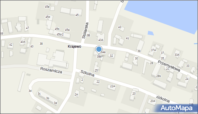 Radwanice, Przemysłowa, 34b, mapa Radwanice