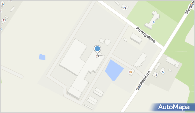 Radziejowice, Przemysłowa, 1A, mapa Radziejowice