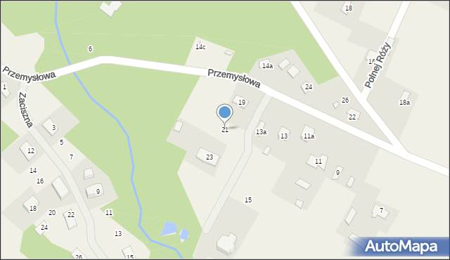 Radziejowice, Przemysłowa, 21, mapa Radziejowice