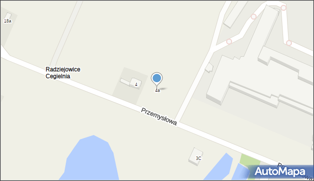 Radziejowice, Przemysłowa, 4a, mapa Radziejowice