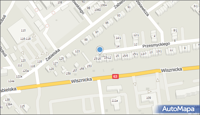 Radzyń Podlaski, Przesmyckiego Zenona, 15/15, mapa Radzyń Podlaski