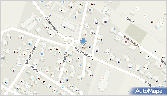 Raszyn, Pruszkowska, 50, mapa Raszyn