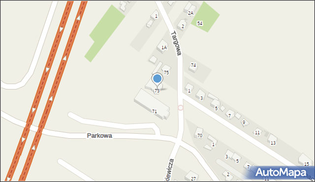 Raszyn, Pruszkowska, 73, mapa Raszyn