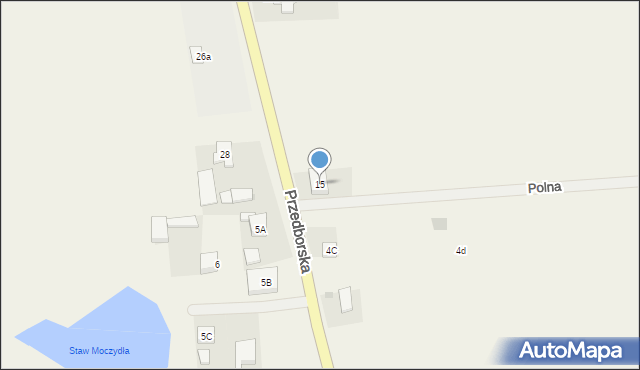 Ręczno, Przedborska, 15, mapa Ręczno