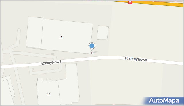 Redzikowo, Przemysłowa, 11, mapa Redzikowo