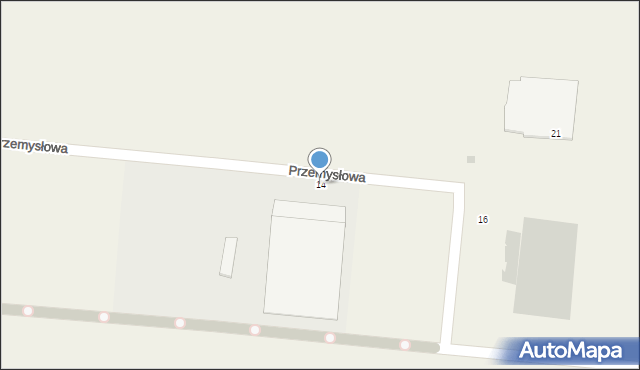 Redzikowo, Przemysłowa, 14, mapa Redzikowo