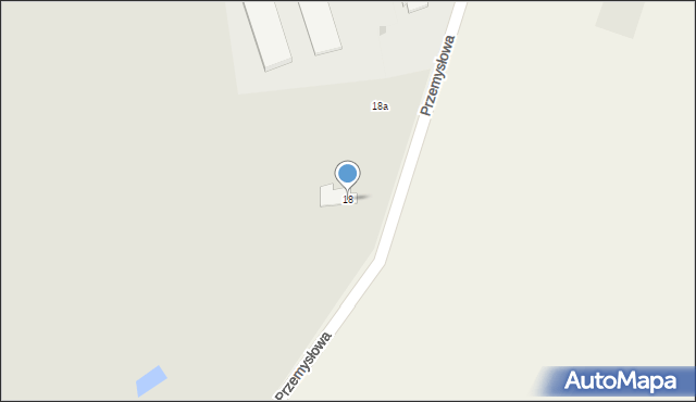 Rejowiec, Przemysłowa, 18, mapa Rejowiec