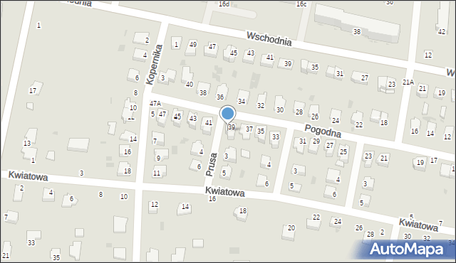 Rejowiec Fabryczny, Prusa Bolesława, 1, mapa Rejowiec Fabryczny