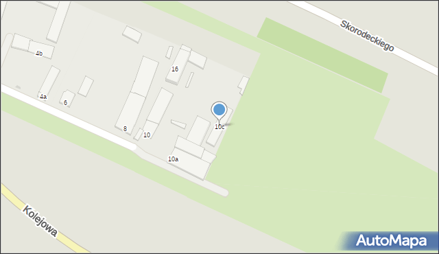 Ropczyce, Przemysłowa, 10c, mapa Ropczyce