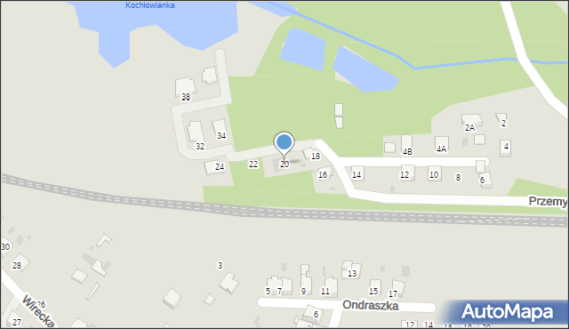 Ruda Śląska, Przemysłowa, 20, mapa Rudy Śląskiej